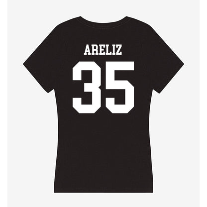 UCSD - NCAA Baseball : Julian Areliz - Women's V-Neck T-Shirt-1