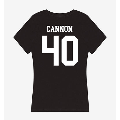 UCSD - NCAA Baseball : Shane Cannon - Women's V-Neck T-Shirt-1