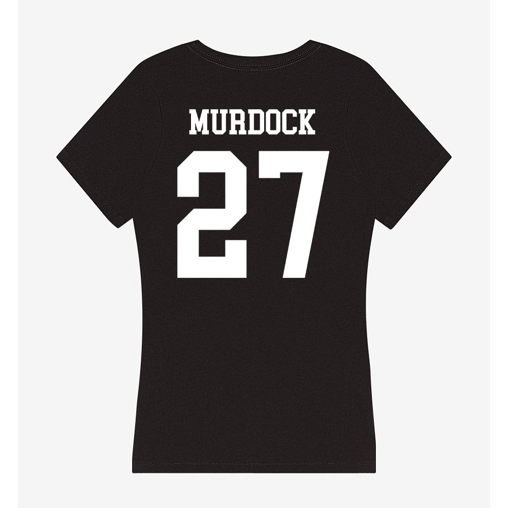 UCSD - NCAA Baseball : Steele Murdock - Women's V-Neck T-Shirt-1