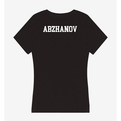 UCSD - NCAA Men's Fencing : Nurzhan Abzhanov - Women's V-Neck T-Shirt-1