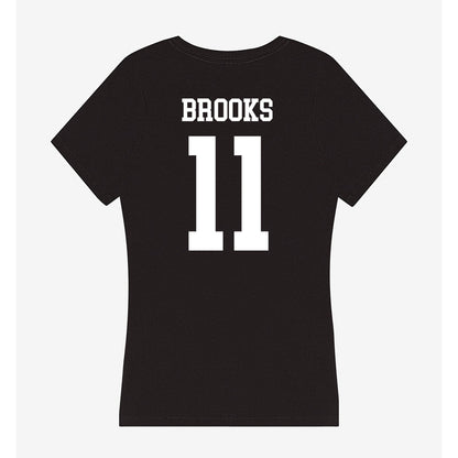 UCSD - NCAA Men's Basketball : Jasen Brooks - Women's V-Neck T-Shirt-1
