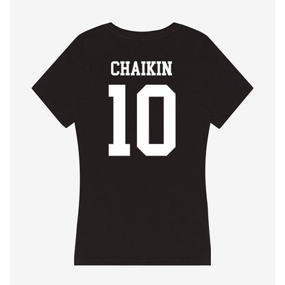 UCSD - NCAA Men's Basketball : Alex Chaikin - Women's V-Neck T-Shirt-1