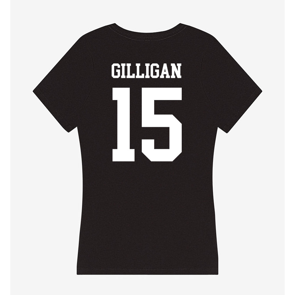 UCSD - NCAA Women's Soccer : Lana Gilligan - Women's V-Neck T-Shirt-1