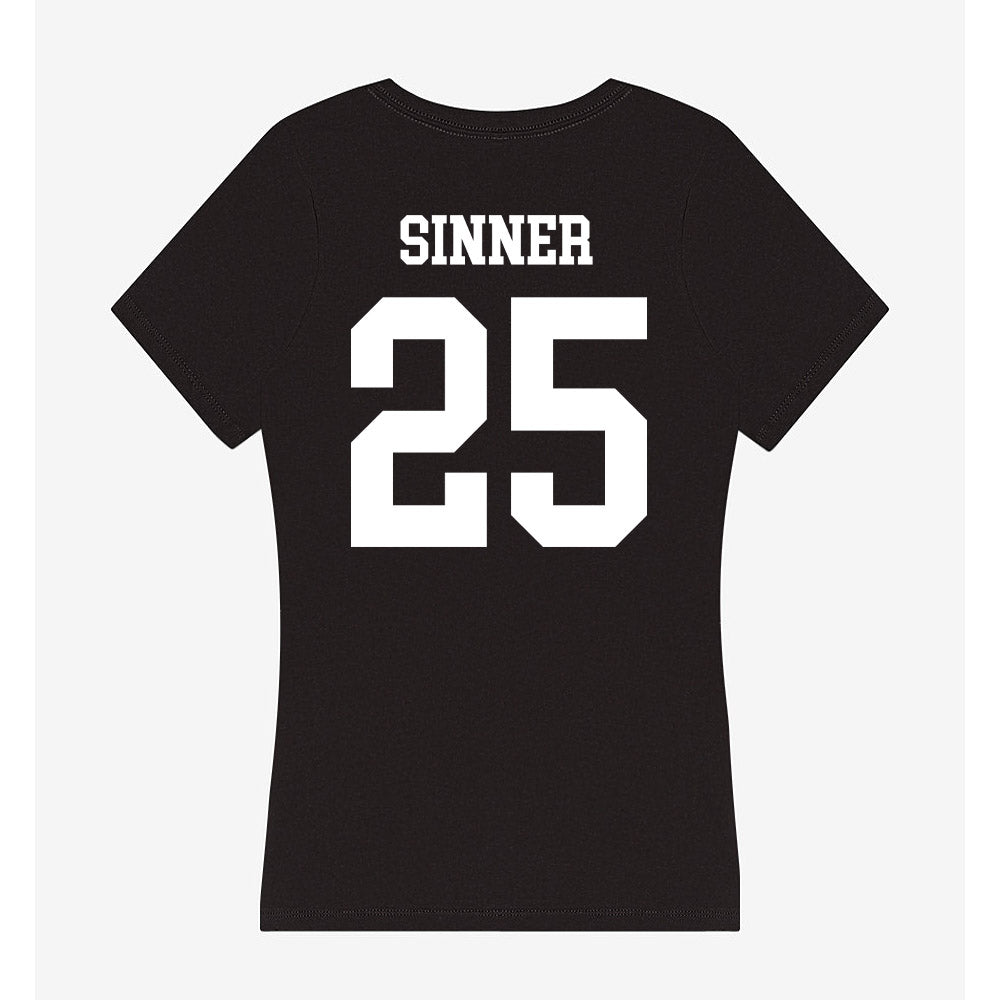 UCSD - NCAA Women's Water Polo : Berkley Sinner - Women's V-Neck T-Shirt-1