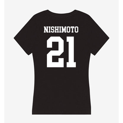 UCSD - NCAA Men's Soccer : Jack Nishimoto - Women's V-Neck T-Shirt-1