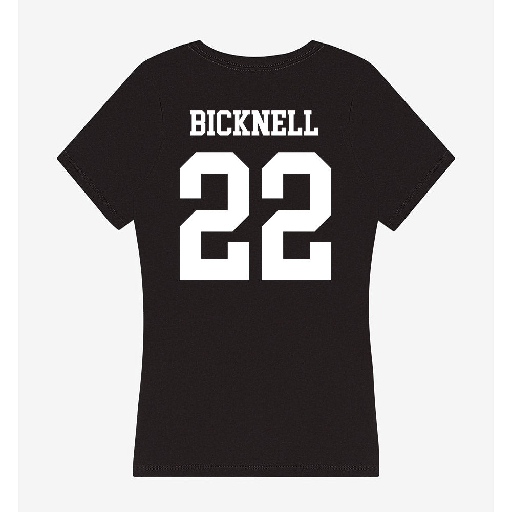 UCSD - NCAA Baseball : Drake Bicknell - Women's V-Neck T-Shirt-1
