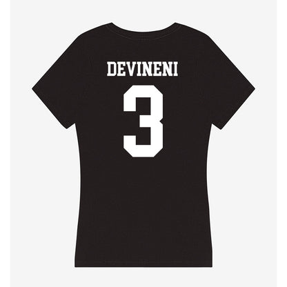 UCSD - NCAA Men's Tennis : Sanjith Devineni - Women's V-Neck T-Shirt-1