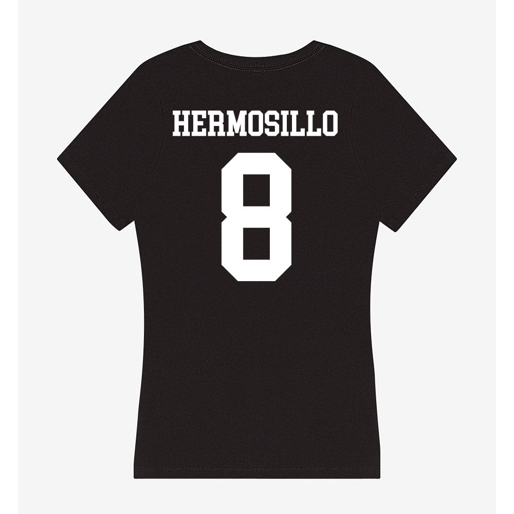 UCSD - NCAA Softball : Lily Hermosillo - Women's V-Neck T-Shirt-1