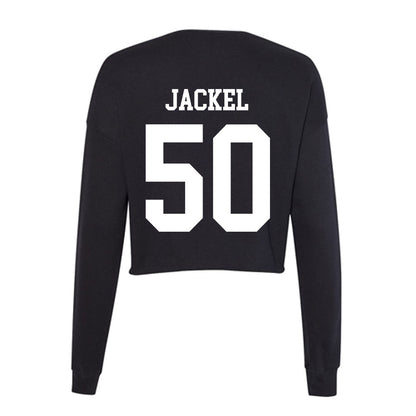 UCSD - NCAA Baseball : Branden Jackel - Women's Cropped Crew Fleece-1