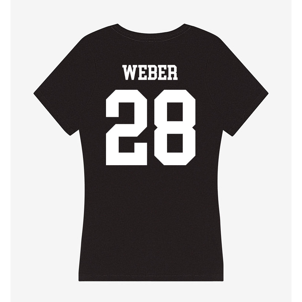 UCSD - NCAA Baseball : Chapman Weber - Women's V-Neck T-Shirt-1