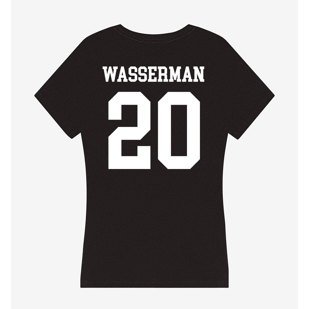 UCSD - NCAA Softball : Zara Wasserman - Women's V-Neck T-Shirt-1