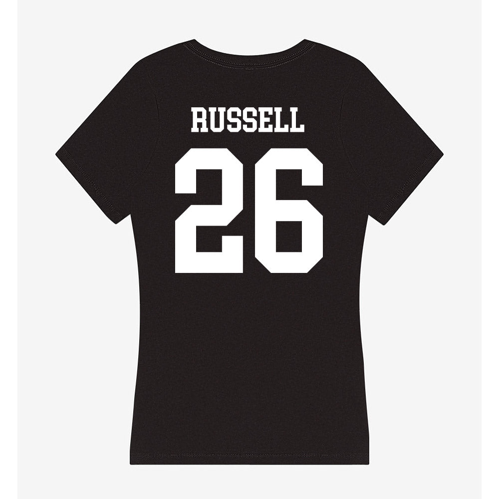 UCSD - NCAA Baseball : Ethan Russell - Women's V-Neck T-Shirt-1