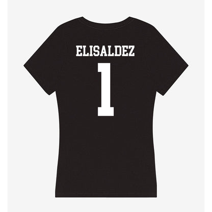 UCSD - NCAA Men's Basketball : Ryder Elisaldez - Women's V-Neck T-Shirt-1