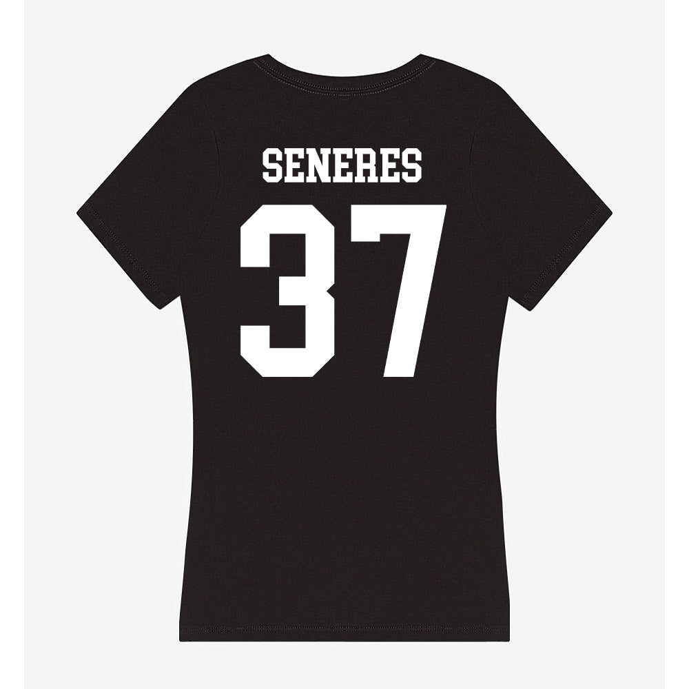 UCSD - NCAA Baseball : Evan Seneres - Women's V-Neck T-Shirt-1