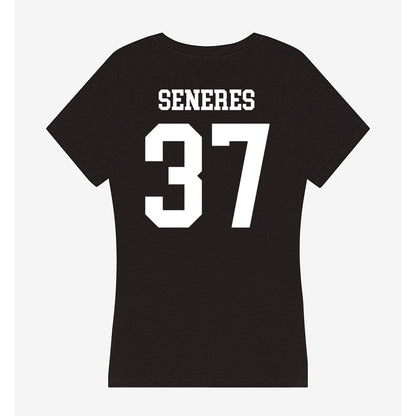 UCSD - NCAA Baseball : Evan Seneres - Women's V-Neck T-Shirt-1