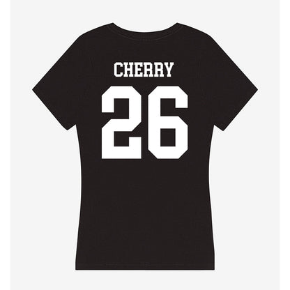 UCSD - NCAA Softball : Maalia Cherry - Women's V-Neck T-Shirt-1