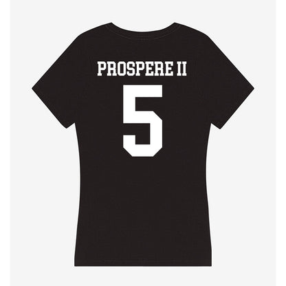 UCSD - NCAA Men's Basketball : Emanuel Prospere II - Women's V-Neck T-Shirt-1