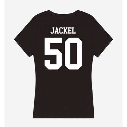 UCSD - NCAA Baseball : Branden Jackel - Women's V-Neck T-Shirt-1