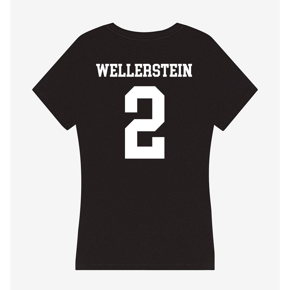 UCSD - NCAA Men's Soccer : Evan Wellerstein - Women's V-Neck T-Shirt-1