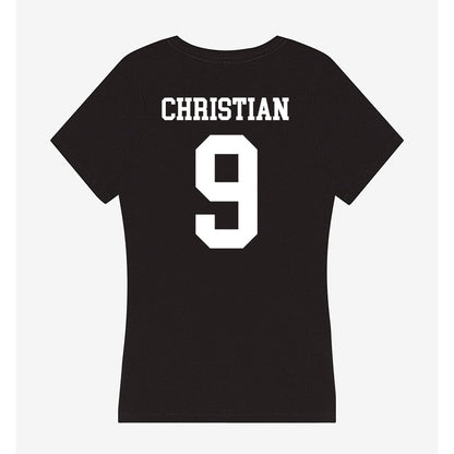 UCSD - NCAA Softball : Callie Christian - Women's V-Neck T-Shirt-1