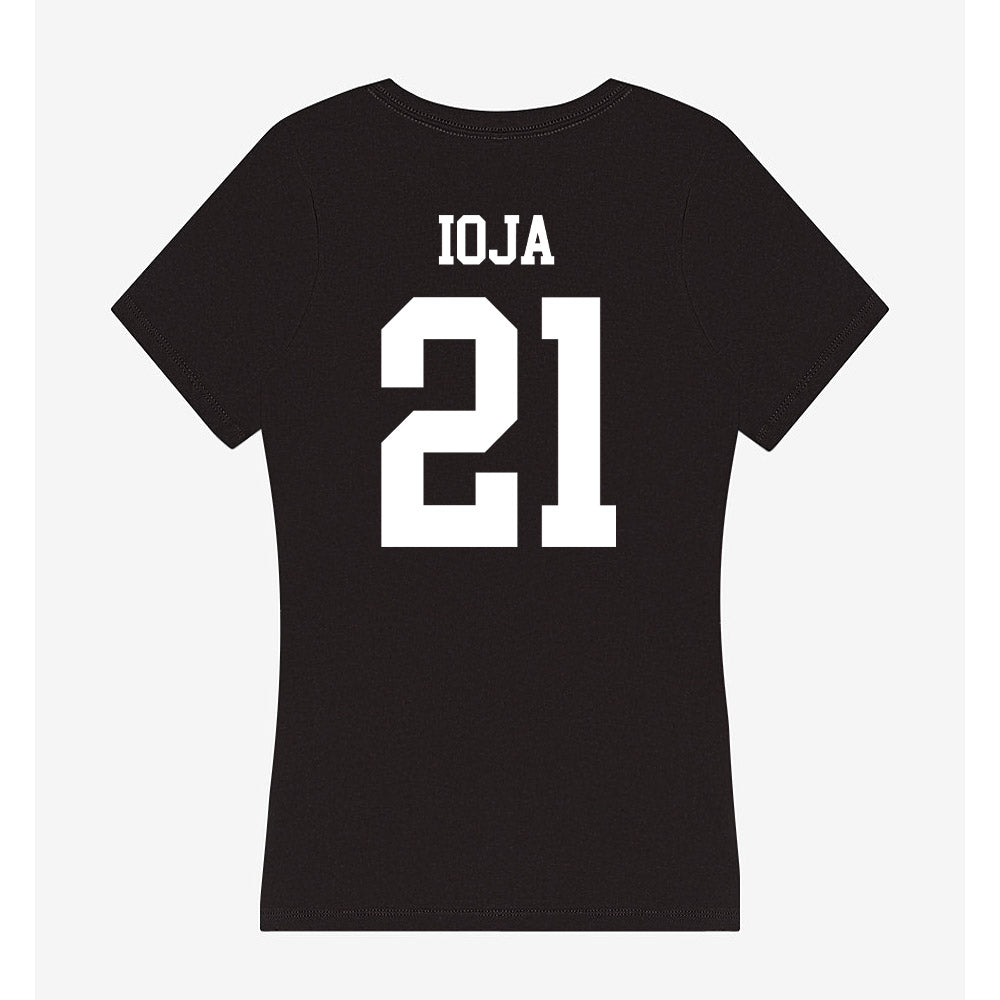 UCSD - NCAA Softball : Gianna Ioja - Women's V-Neck T-Shirt-1