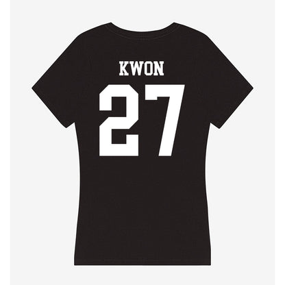 UCSD - NCAA Women's Soccer : Sophia Kwon - Women's V-Neck T-Shirt-1
