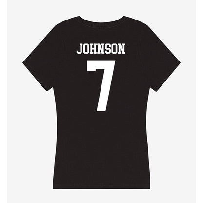 UCSD - NCAA Women's Volleyball : Madison Johnson - Women's V-Neck T-Shirt-1