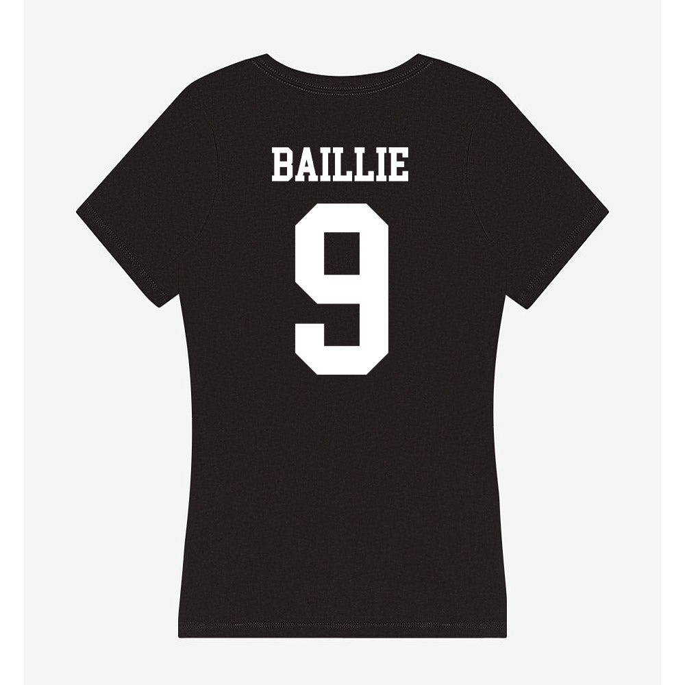 UCSD - NCAA Women's Volleyball : Paulina Baillie - Women's V-Neck T-Shirt-1