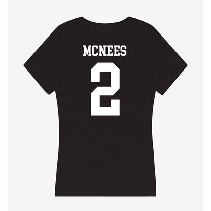 UCSD - NCAA Women's Volleyball : Ireland McNees - Women's V-Neck T-Shirt-1