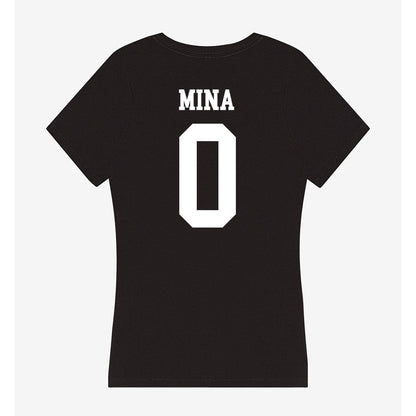 UCSD - NCAA Men's Water Polo : Orlando Mina - Women's V-Neck T-Shirt-1