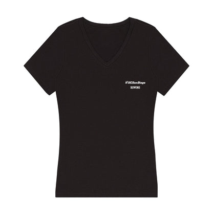 UCSD - NCAA Women's Rowing : Audrey Ricciardi - Women's V-Neck T-Shirt-0