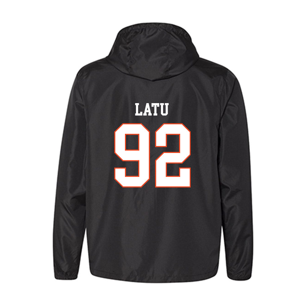 Boise State - NCAA Football : David Latu - Windbreaker-1