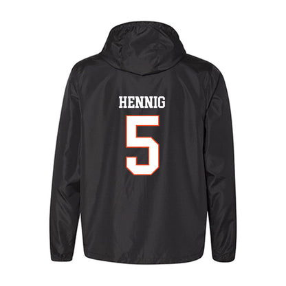 Boise State - NCAA Men's Basketball : Brady Hennig - Windbreaker-1