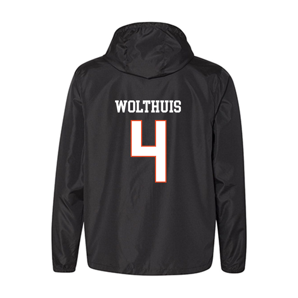 Boise State - NCAA Beach Volleyball : Elli Wolthuis - Windbreaker-1