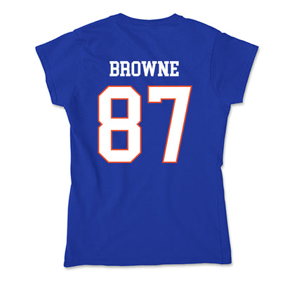 Boise State - NCAA Football : Keawe Browne - Soft Style Women’s T-Shirt-1