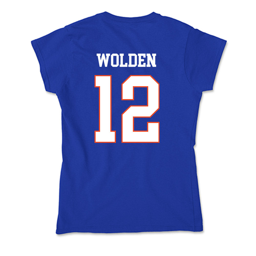 Boise State - NCAA Beach Volleyball : Addison Wolden - Soft Style Women’s T-Shirt-1