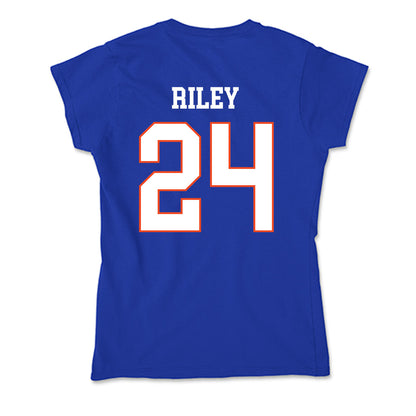 Boise State - NCAA Softball : Rustie Riley - Soft Style Women’s T-Shirt-1