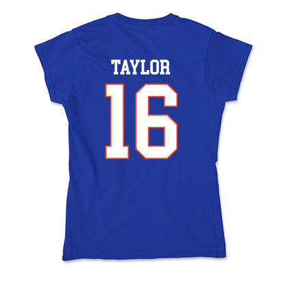 Boise State - NCAA Football : Jackson Taylor - Soft Style Women’s T-Shirt-1