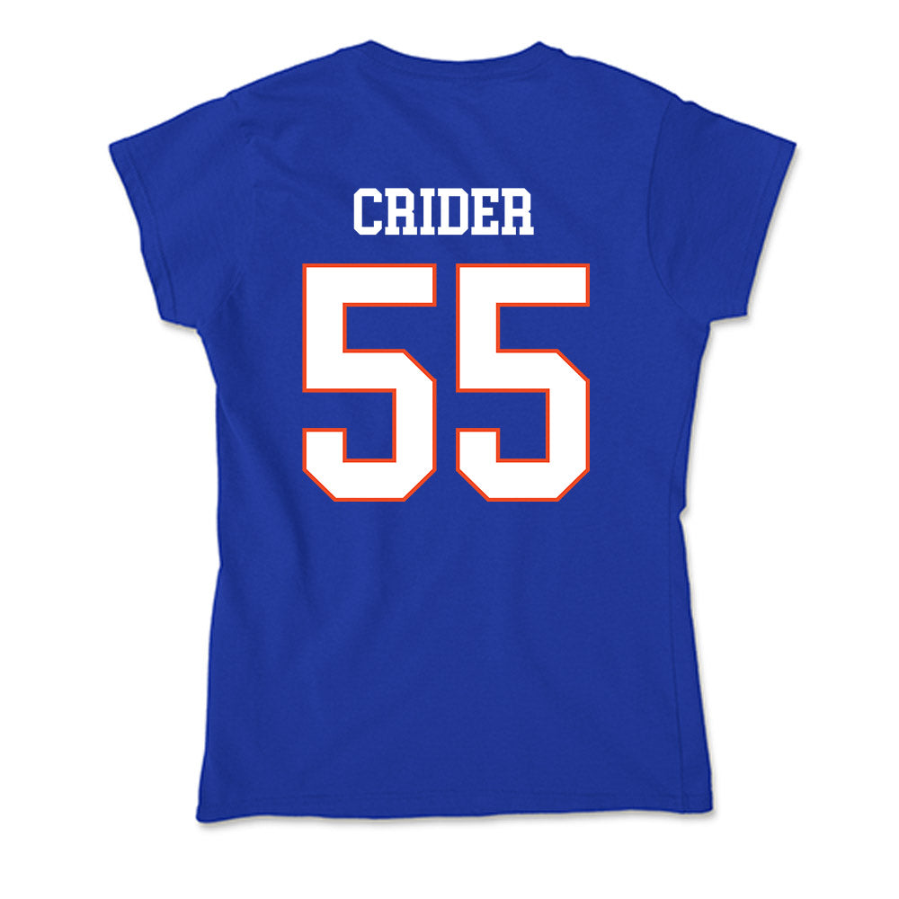 Boise State - NCAA Softball : Jorja Crider - Soft Style Women’s T-Shirt-1