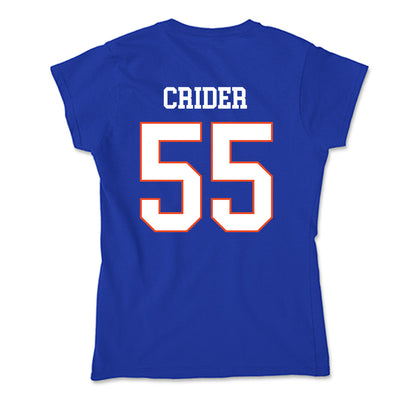 Boise State - NCAA Softball : Jorja Crider - Soft Style Women’s T-Shirt-1