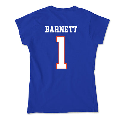 Boise State - NCAA Beach Volleyball : Susannah Barnett - Soft Style Women’s T-Shirt-1