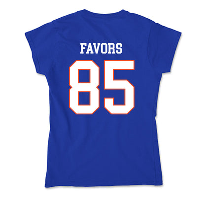 Boise State - NCAA Football : Terrious Favors - Soft Style Women’s T-Shirt-1