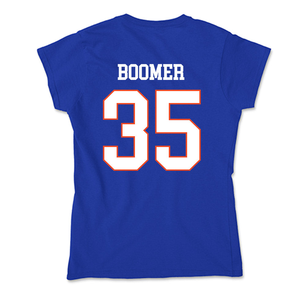 Boise State - NCAA Football : Colton Boomer - Soft Style Women’s T-Shirt-1