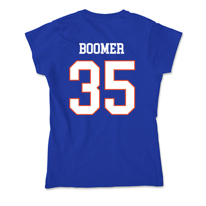 Boise State - NCAA Football : Colton Boomer - Soft Style Women’s T-Shirt-1