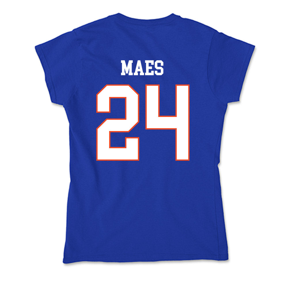 Boise State - NCAA Football : AJ Maes - Soft Style Women’s T-Shirt-1