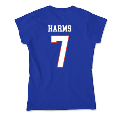 Boise State - NCAA Women's Basketball : Izzie Harms - Soft Style Women’s T-Shirt-1