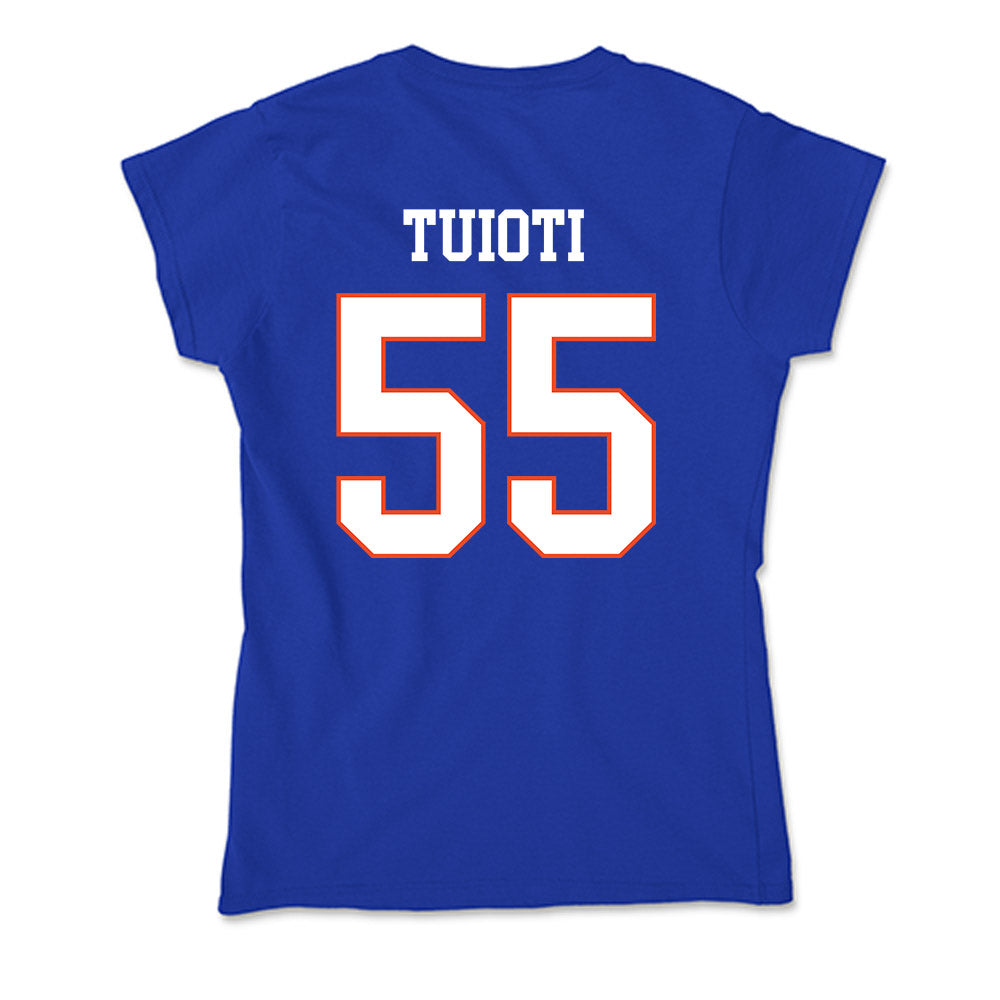 Boise State - NCAA Football : Mana Tuioti - Soft Style Women’s T-Shirt-1