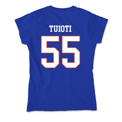 Boise State - NCAA Football : Mana Tuioti - Soft Style Women’s T-Shirt-1