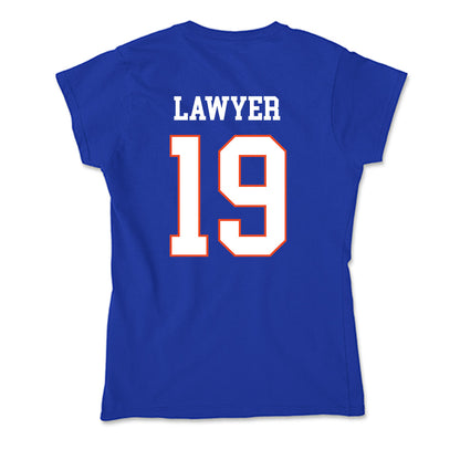 Boise State - NCAA Women's Soccer : Asia Lawyer - Soft Style Women’s T-Shirt-1