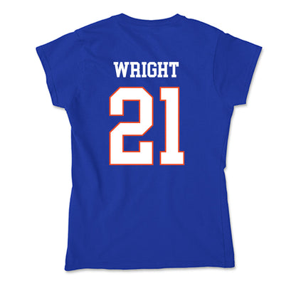 Boise State - NCAA Football : Akeem Wright - Soft Style Women’s T-Shirt-1